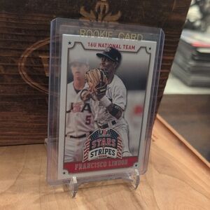 2015 Panini Francisco Lindor Team USA Rookie Card Indians Mets